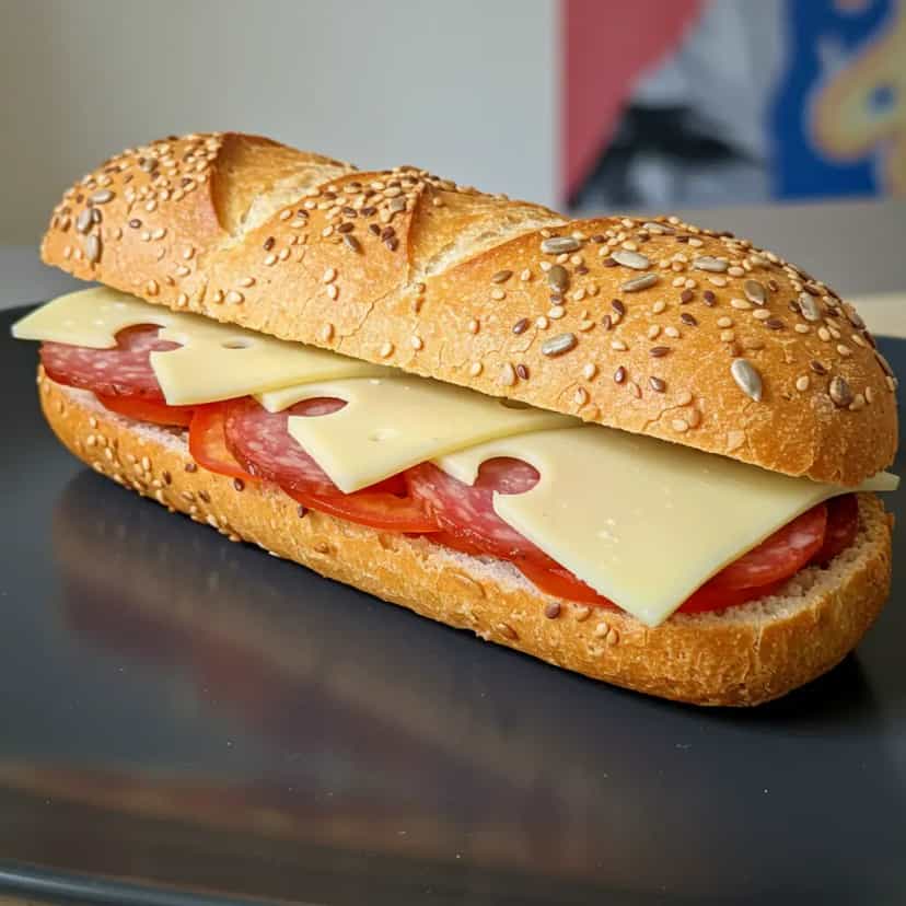Foto deliciosa de Sanduíche de Rosbife pronta para servir - Outras Receitas