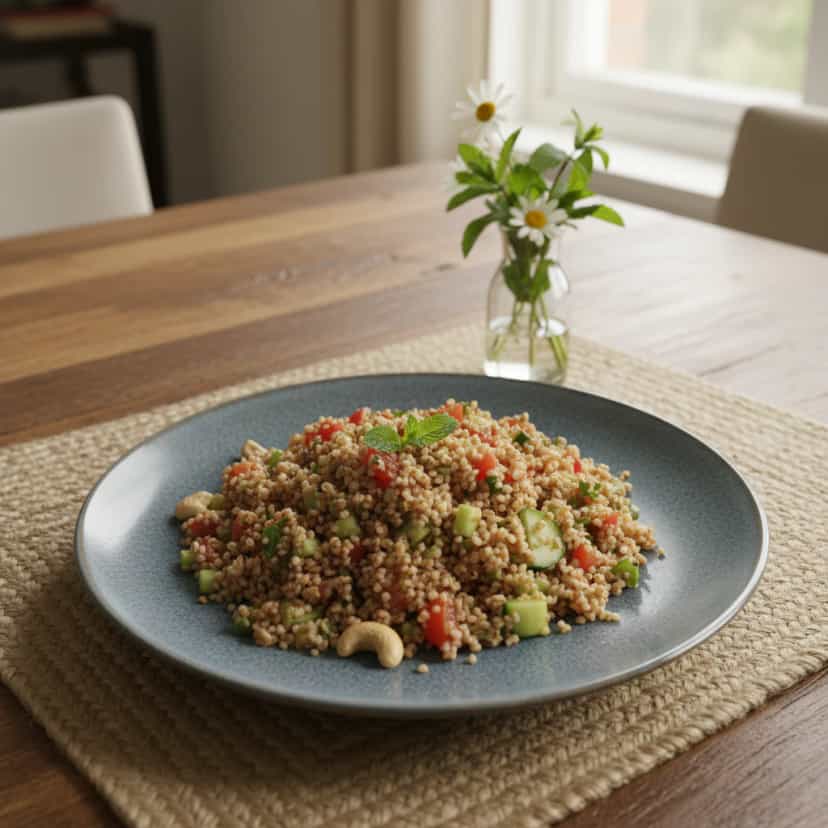 Foto deliciosa de Sanduíche de Tabule Cremoso pronta para servir