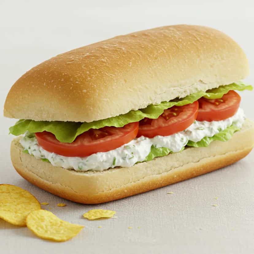 Foto deliciosa de Sanduíche Light de Ricota e Peru pronta para servir - Energéticos & Proteicos