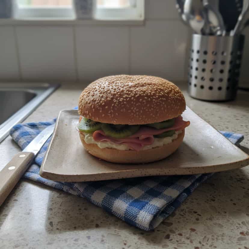 Foto deliciosa de Sanduíche Natura pronta para servir - Lanches de Padaria