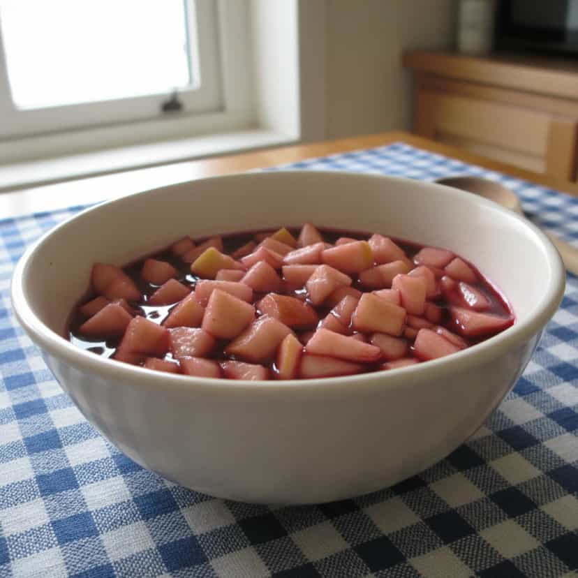 Foto deliciosa de Sangria Refrescante de Maçã pronta para servir - Coquetéis