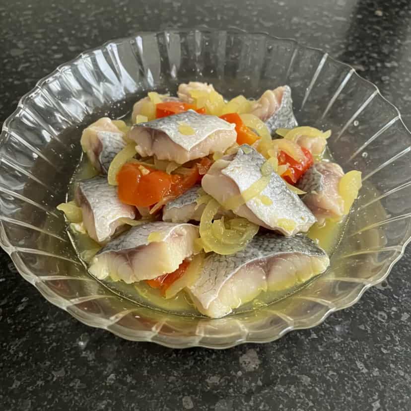 Foto deliciosa de Sardinha em Escabeche pronta para servir - Outras Receitas
