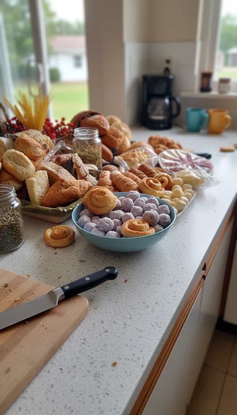 Foto deliciosa de Sequilhos Caseiros de Laranja pronta para servir - Bolachas & Cookies