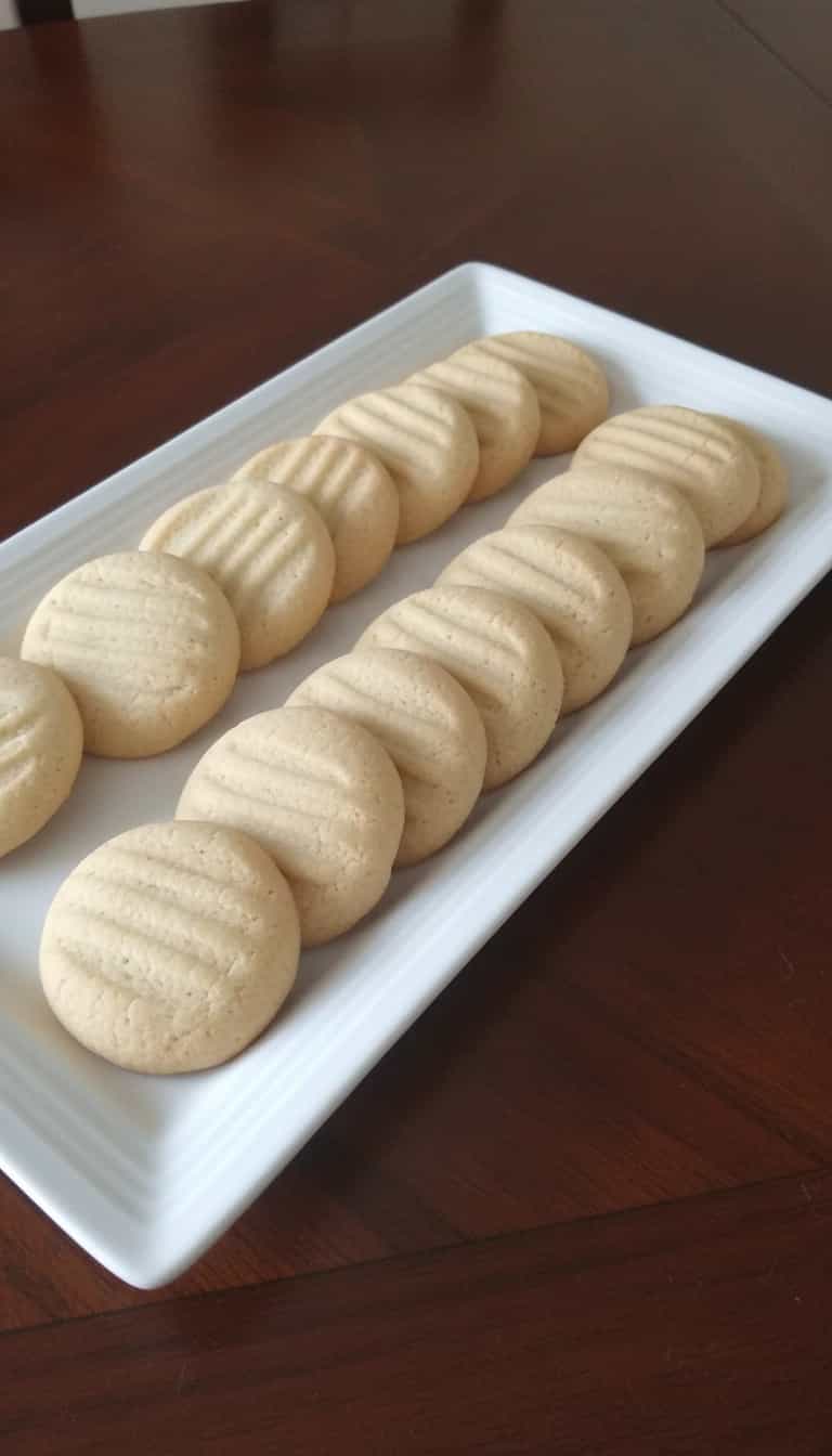 Foto deliciosa de Sequilhos de Coco pronta para servir - Brownies & Cookies