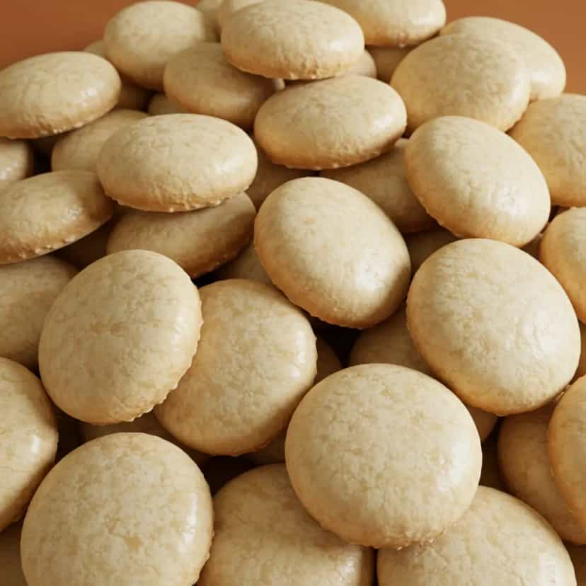 Foto deliciosa de Sequilhos de Coco pronta para servir - Brownies & Cookies