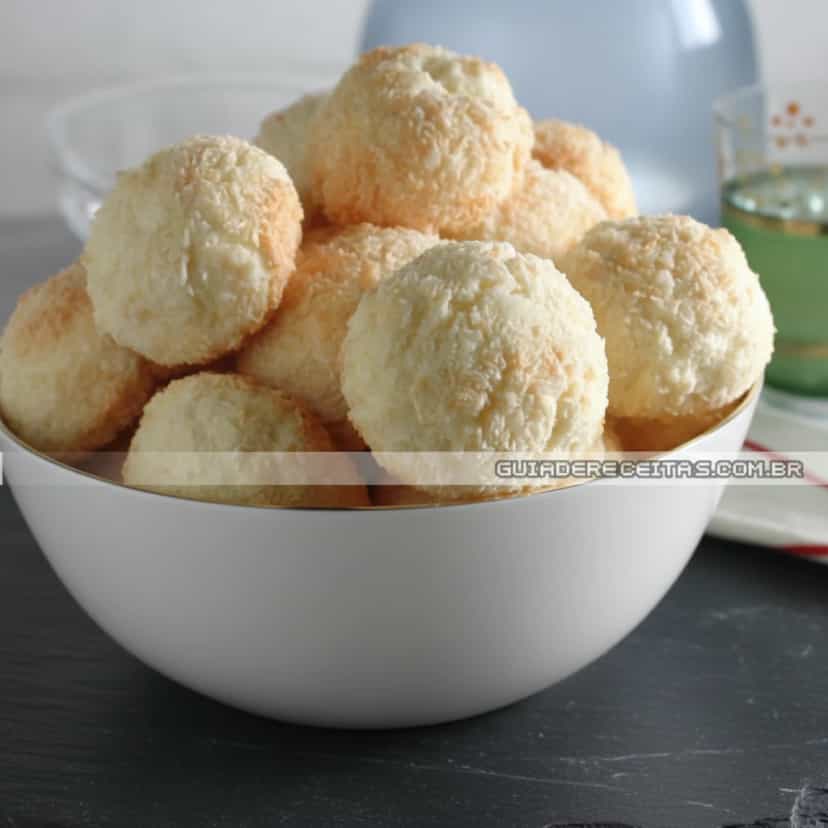 Foto deliciosa de Sequilhos de Coco Caseiros pronta para servir - Brownies & Cookies