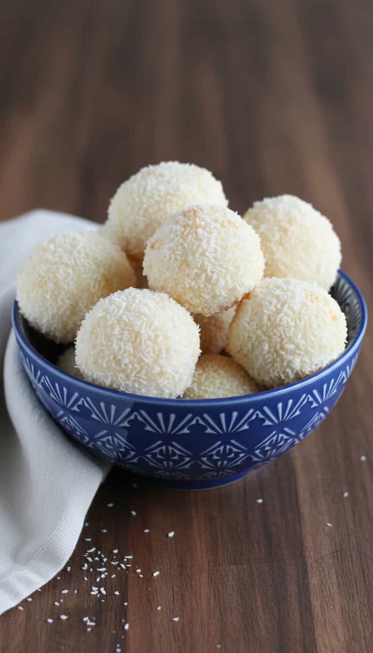 Foto deliciosa de Sequilhos de Coco Deliciosos pronta para servir - Brownies & Cookies