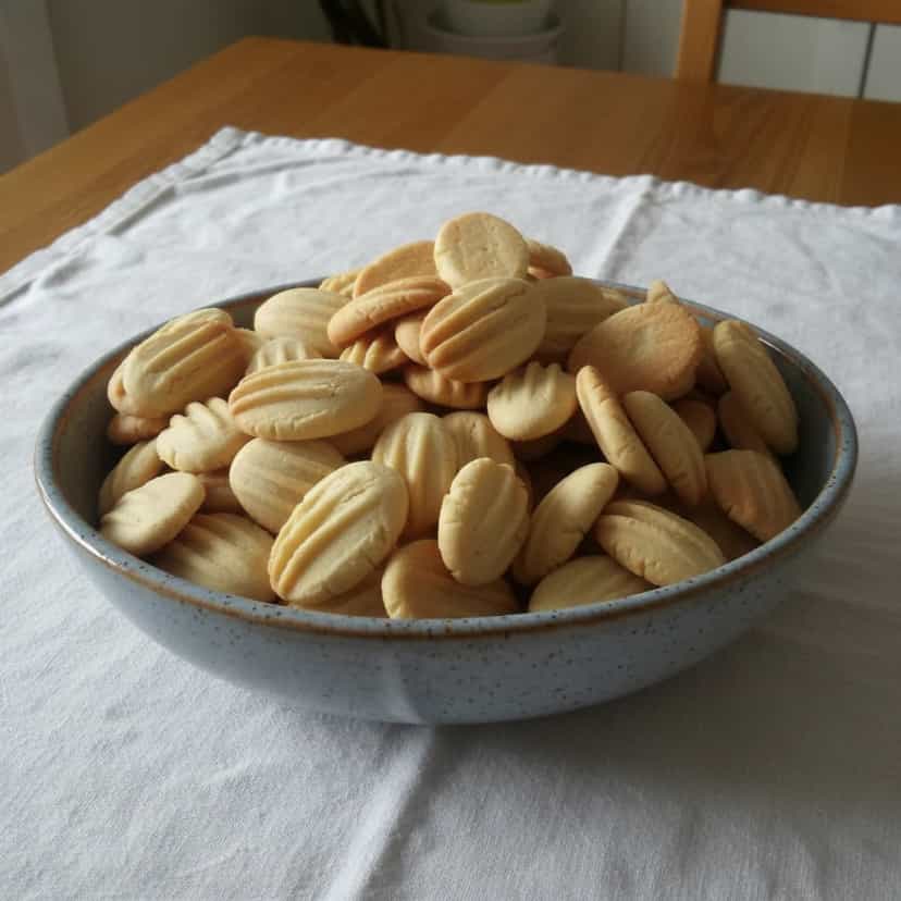 Foto deliciosa de Sequilhos de Coco e Araruta pronta para servir - Outras Receitas
