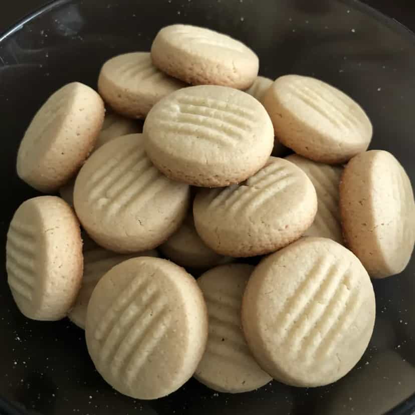 Foto deliciosa de Sequilhos de Fubá pronta para servir - Bolachas & Cookies