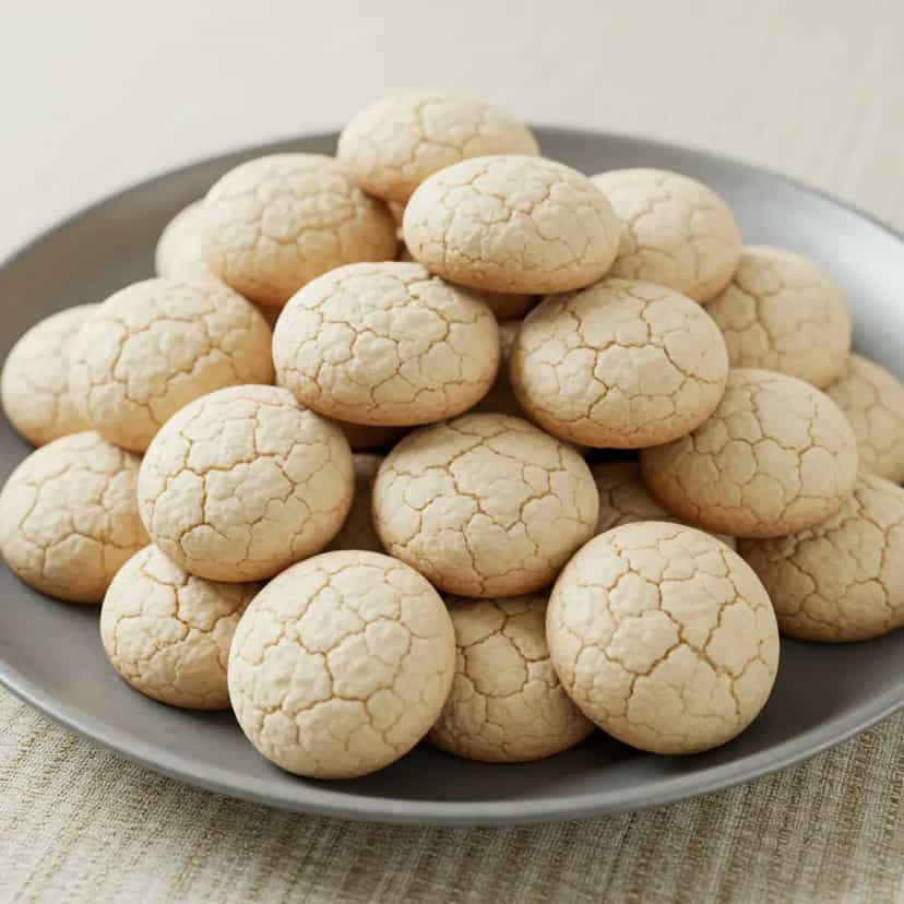 Foto deliciosa de Sequilhos de Leite Condensado pronta para servir - Brownies & Cookies