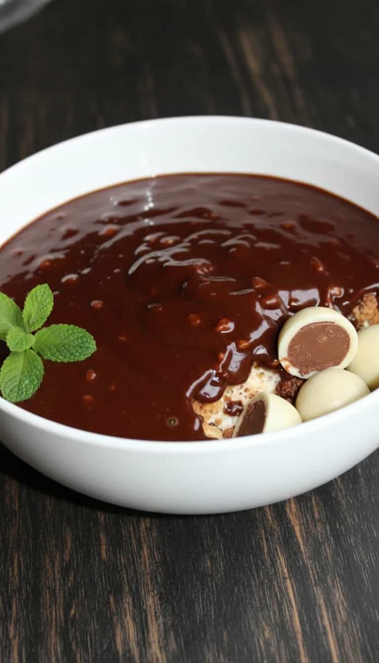 Foto deliciosa de Serenata de Chocolate pronta para servir - Pudins & Cremes