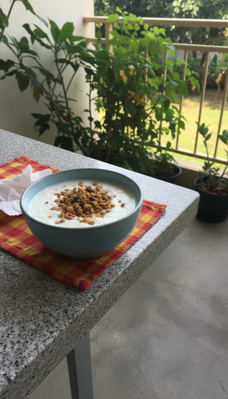 Foto deliciosa de Shake Cremoso de Abacaxi com Coco pronta para servir - Milkshakes