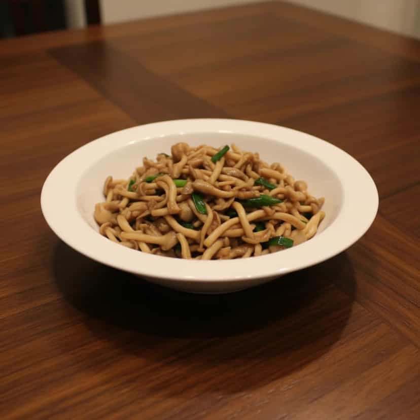 Foto deliciosa de Shimeji na Manteiga com Shoyu pronta para servir - Outras Receitas