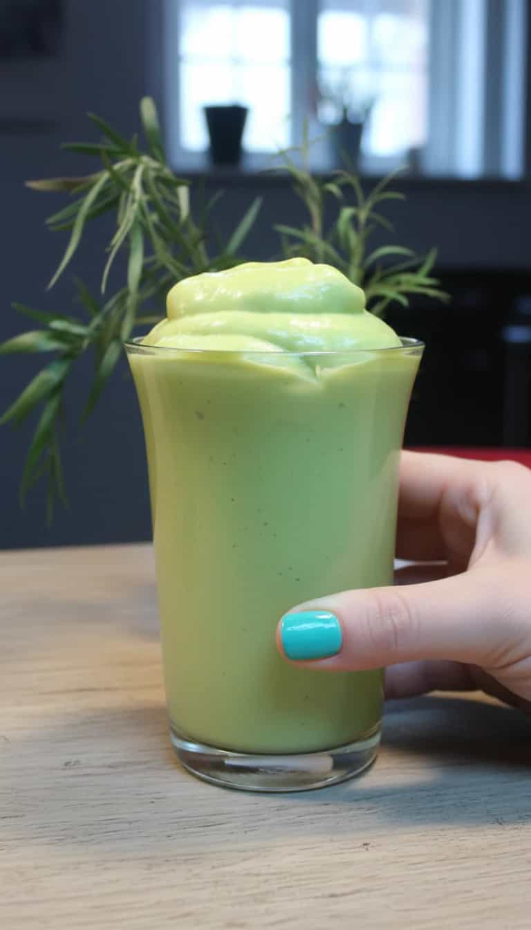 Foto deliciosa de Smoothie Proteico de Abacate pronta para servir - Outras Receitas
