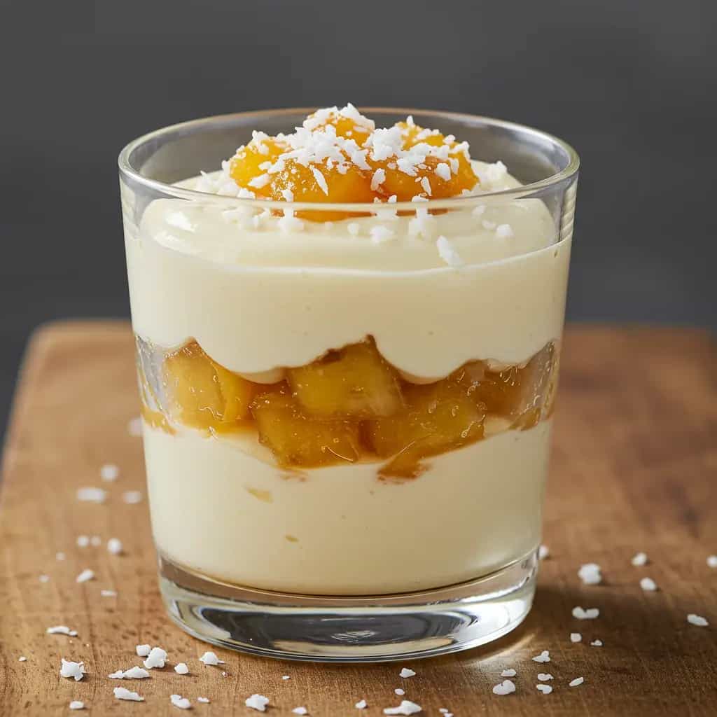 Sobremesa Cremosa de Abacaxi