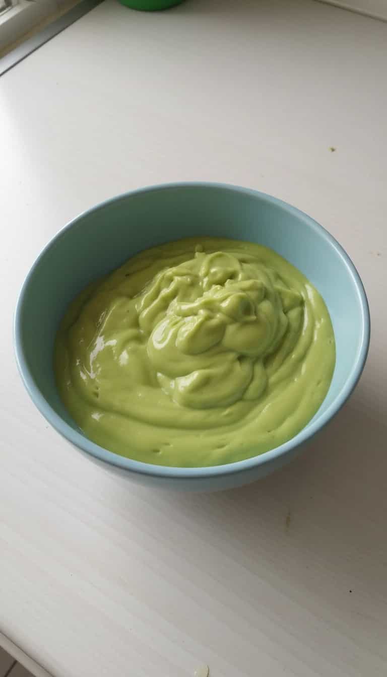 Foto deliciosa de Sobremesa de abacate pronta para servir - Doces Gelados & Sorvetes