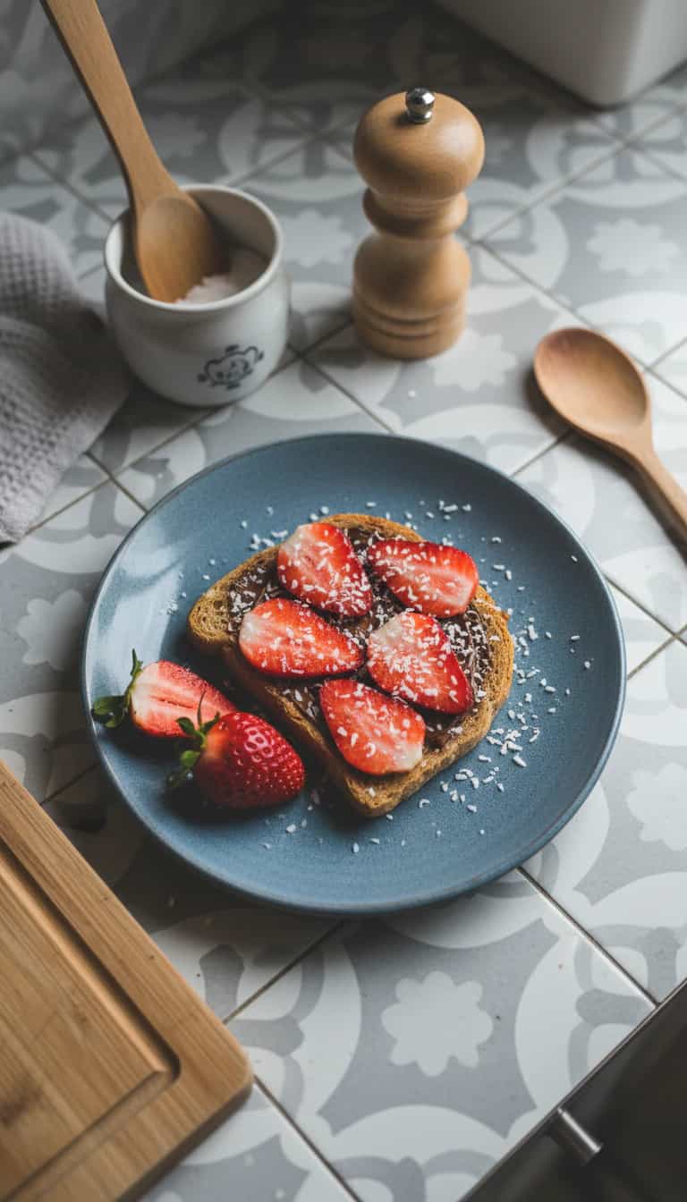 Foto deliciosa de Sobremesa de Morango com Chocolate pronta para servir - Outras Receitas