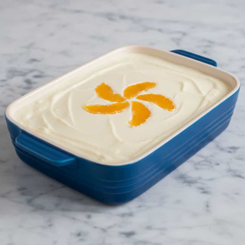 Foto deliciosa de Sobremesa Refrescante de Pêssego pronta para servir - Outras Receitas