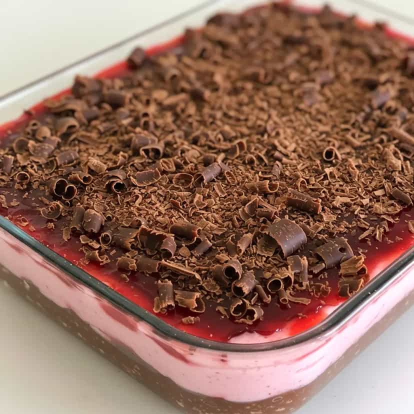 Foto deliciosa de Sobremesa Sensação de Morango pronta para servir - Pudins & Cremes
