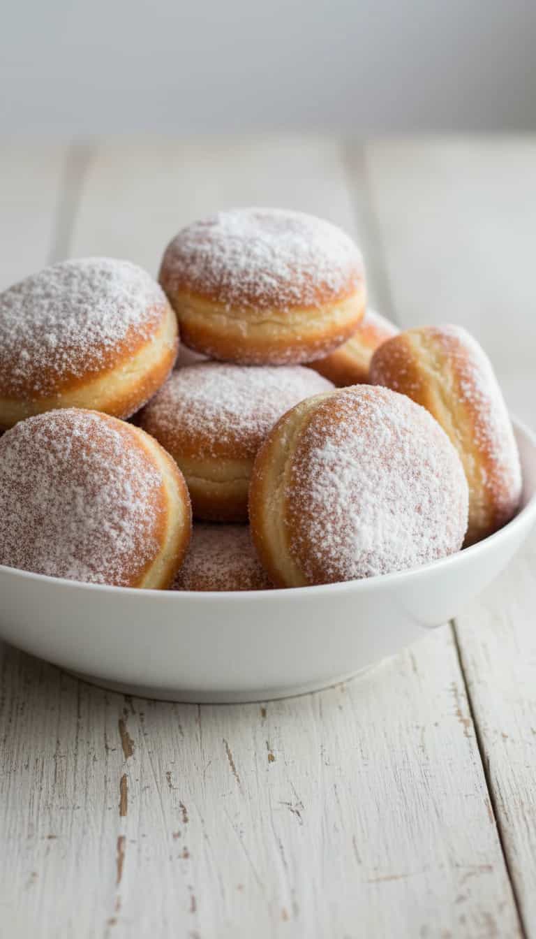 Foto deliciosa de Sonho de Leite com Creme de Baunilha pronta para servir - Outras Receitas