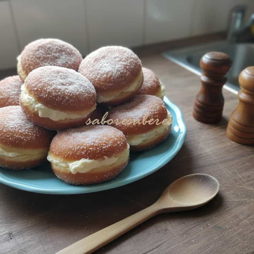 Foto deliciosa de Sonhos de Leite Condensado pronta para servir - Outras Receitas