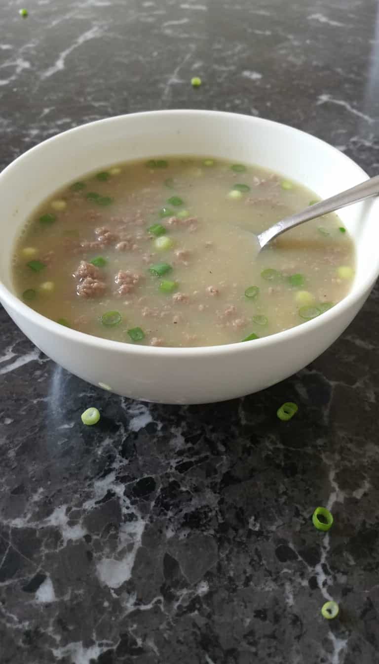 Foto deliciosa de Sopa Cremosa de Batata pronta para servir - Sopas & Caldos