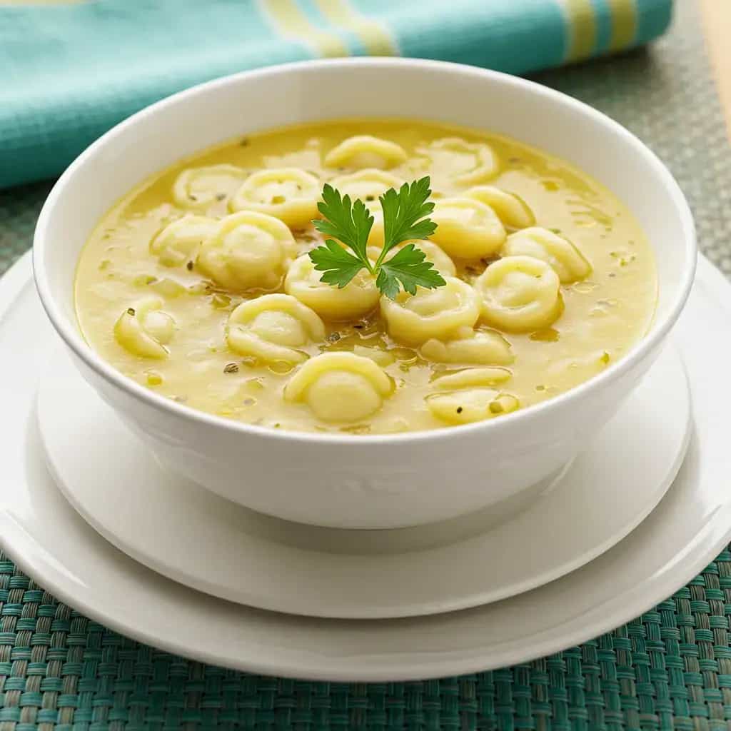 Sopa de Capeletti Caseira