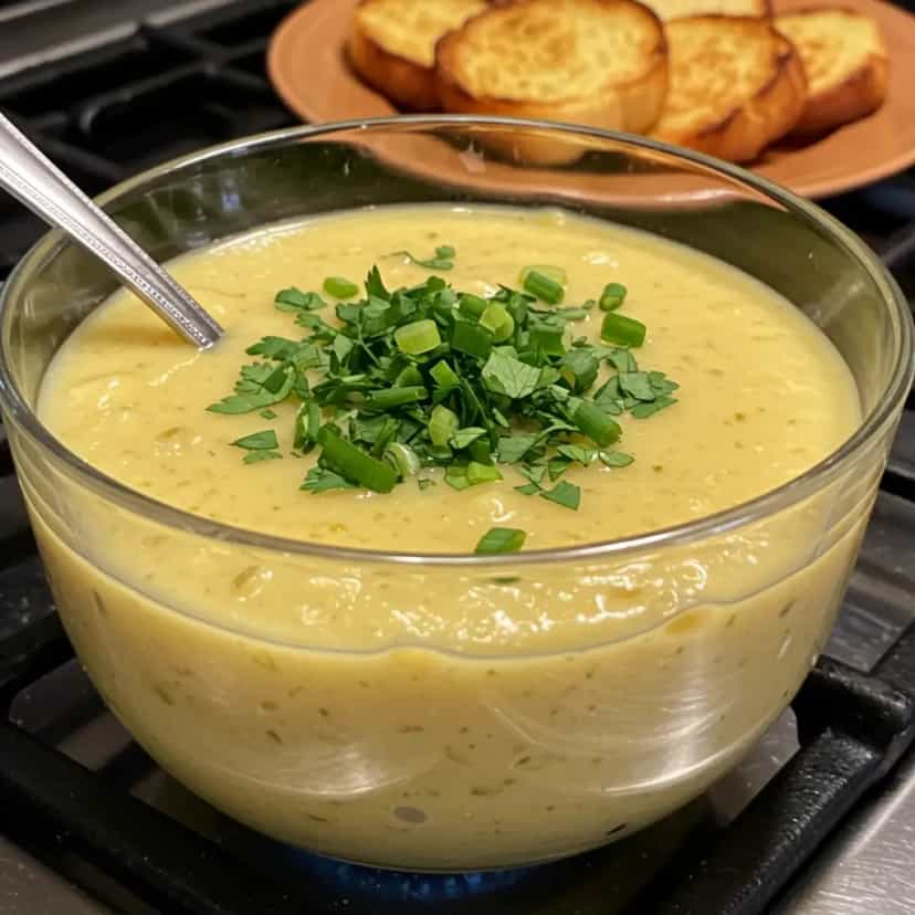 Foto deliciosa de Sopa de Cebola Gratinada pronta para servir - Sopas & Caldos