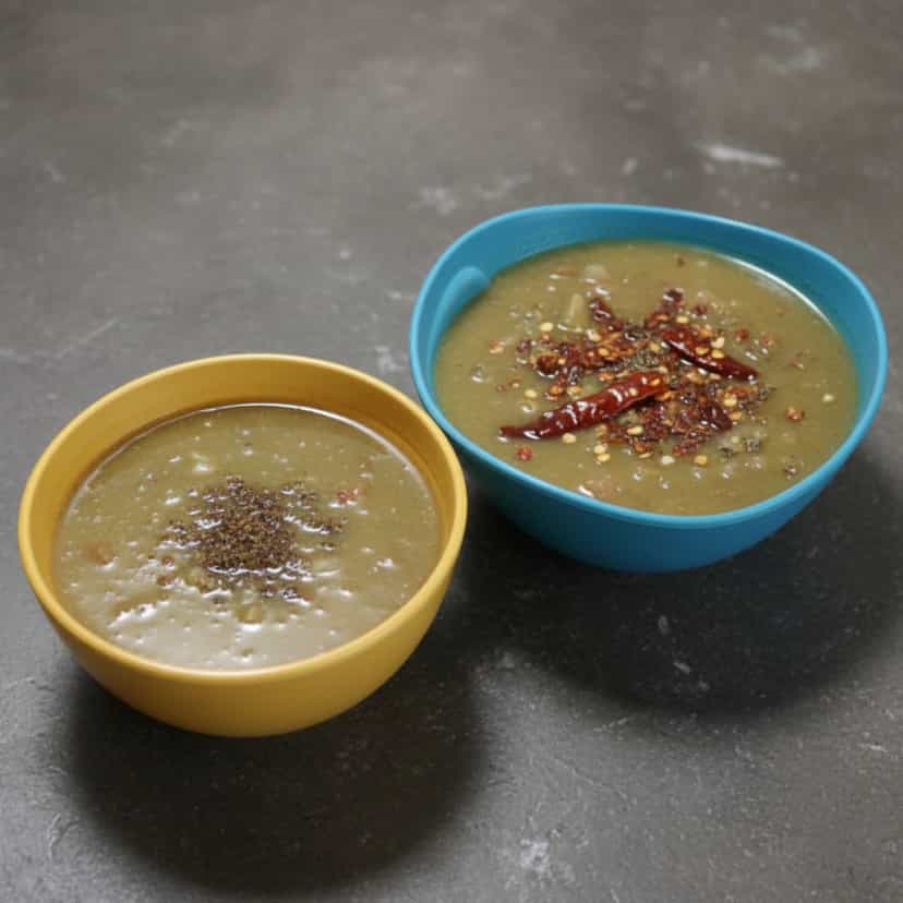 Foto deliciosa de Sopa de Ervilha Rápida pronta para servir - Outras Receitas