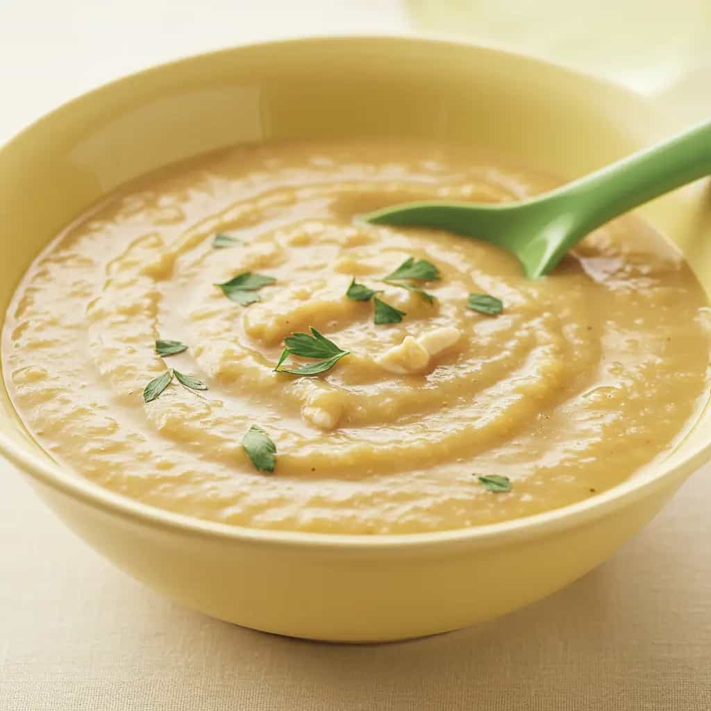 Sopa de Frango com Farelo de Aveia