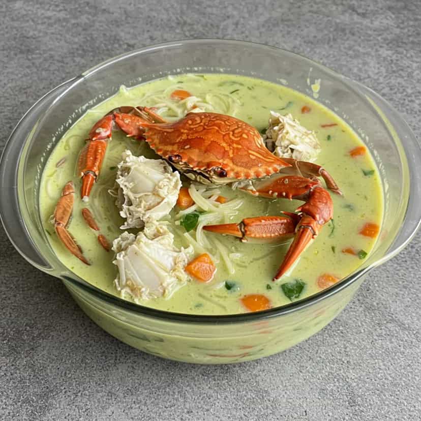 Foto deliciosa de Sopa de Siri Cremosa pronta para servir - Sopas & Caldos