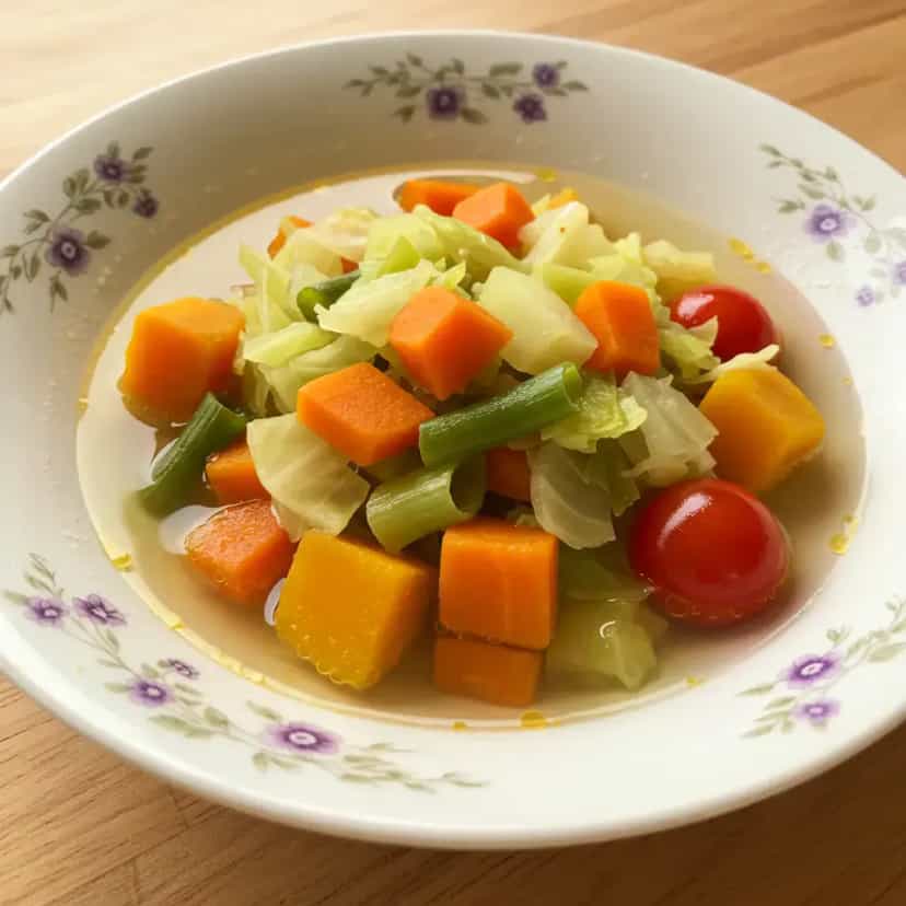 Foto deliciosa de Sopa Detox de Legumes pronta para servir - Sopas & Caldos