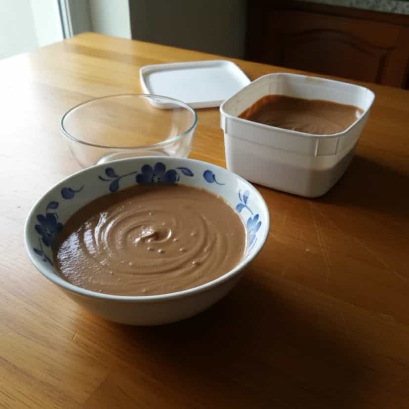 Foto deliciosa de Sorvete Cremoso de Chocolate pronta para servir - Doces Gelados & Sorvetes