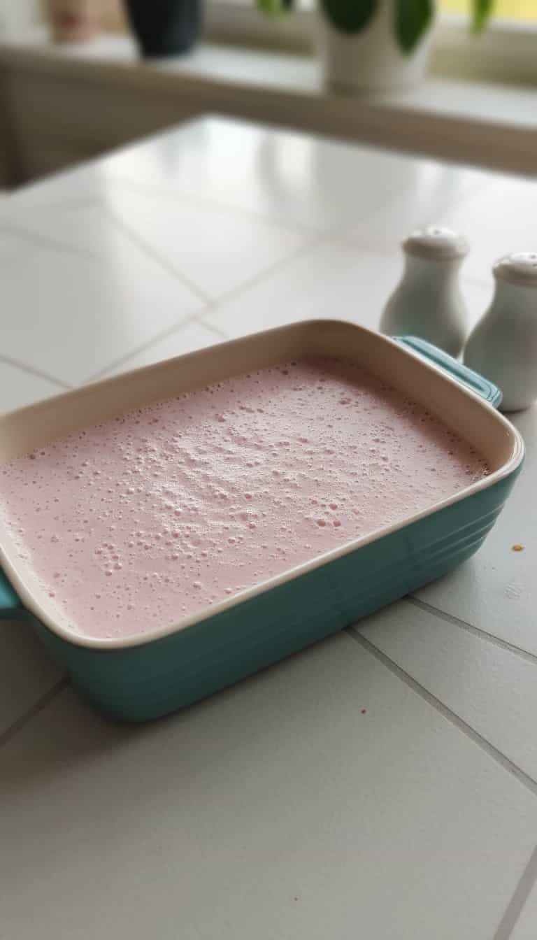 Foto deliciosa de Sorvete Cremoso de Gelatina pronta para servir - Doces Gelados & Sorvetes