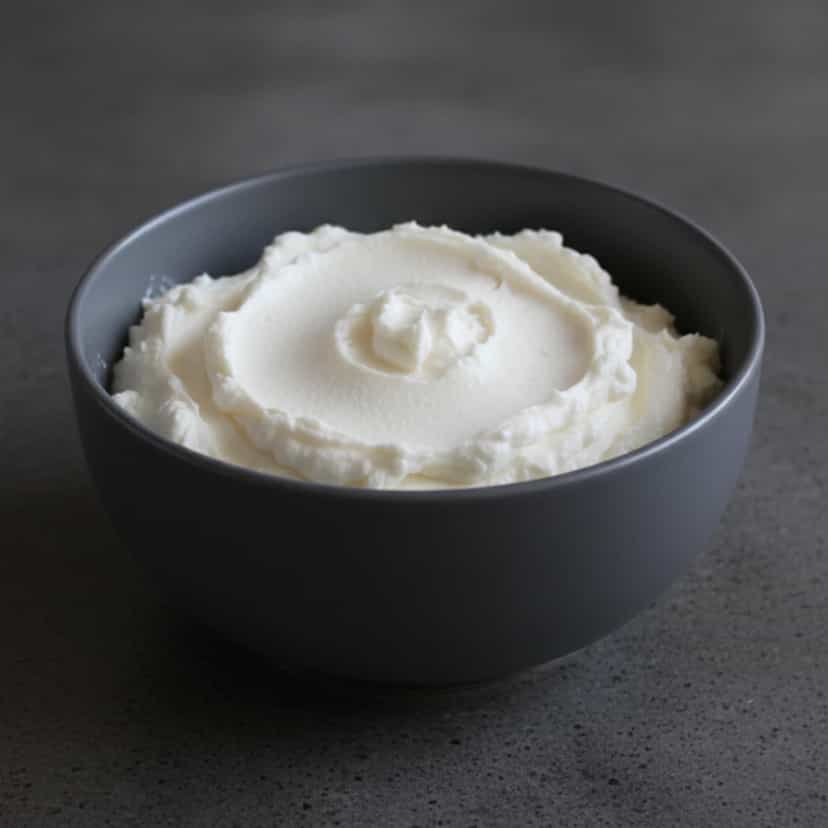 Foto deliciosa de Sorvete Cremoso Diet de Baunilha pronta para servir - Doces Gelados & Sorvetes