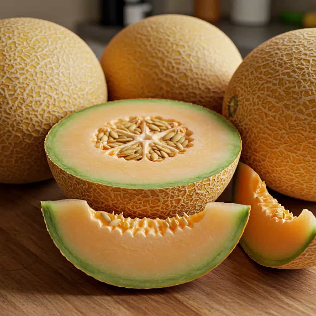 Sorvete de Melão Cremoso