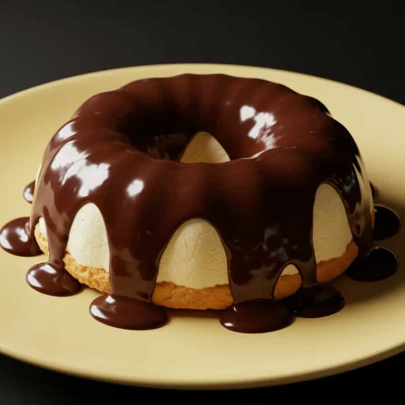 Foto deliciosa de Sorvete de Nescau pronta para servir - Doces Gelados & Sorvetes