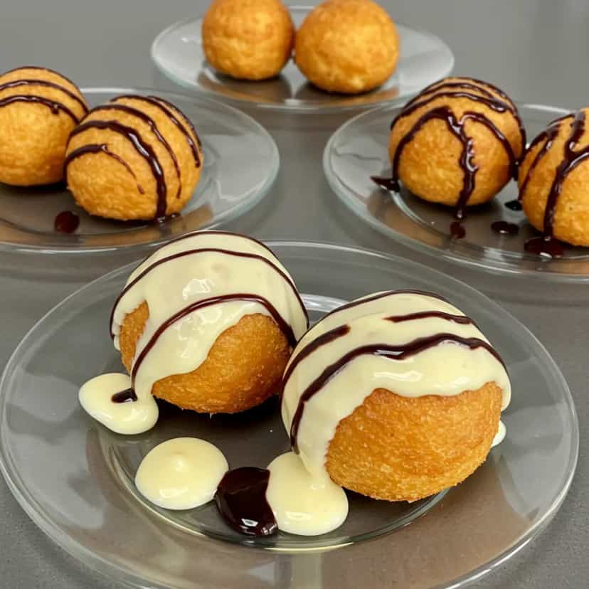Foto deliciosa de Sorvete frito da Ana Vieira Nunes pronta para servir - Doces Gelados & Sorvetes
