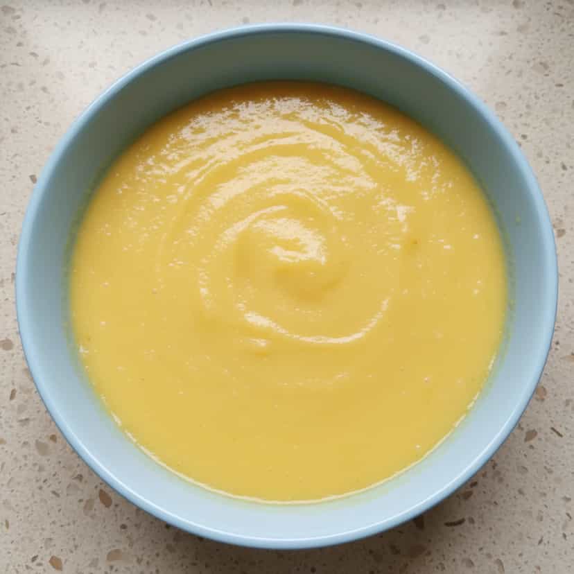 Foto deliciosa de Sorvete Light de Manga Cremoso pronta para servir - Doces Gelados & Sorvetes