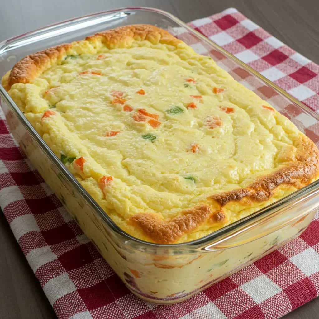 Soufflé Cremoso de Legumes