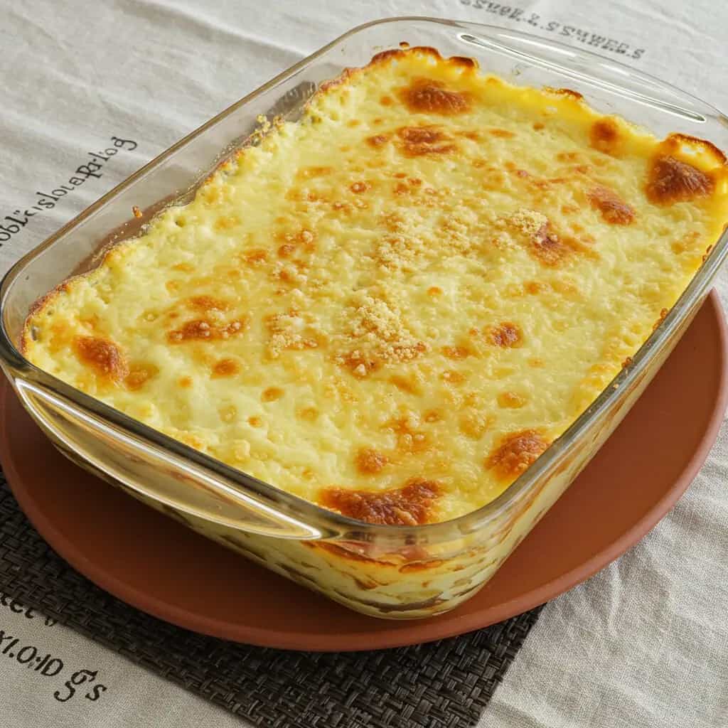 Soufflé Cremoso de Mandioca