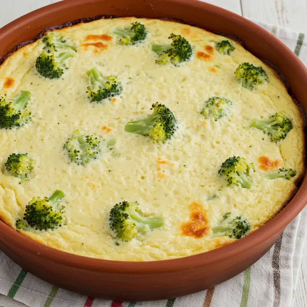 Soufflé de Brócolis Cremoso