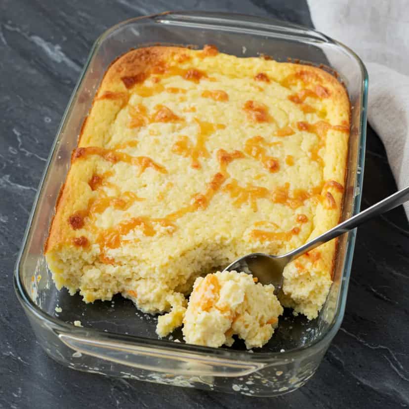 Foto deliciosa de Soufflé de Ricota com Cheddar e Tomate pronta para servir - Outras Receitas