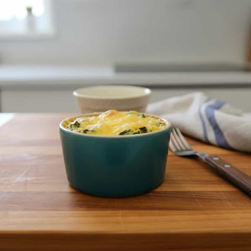 Foto deliciosa de Souflé de Legumes pronta para servir - Almoço & Jantar