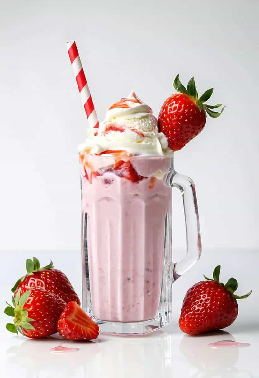Milkshake de Morango