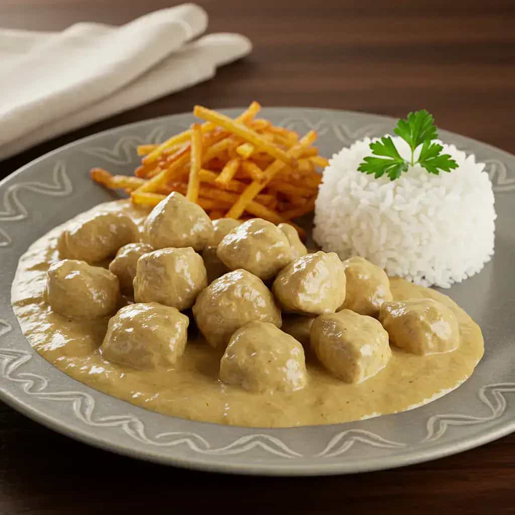 Strogonoff de Carne Tradicional