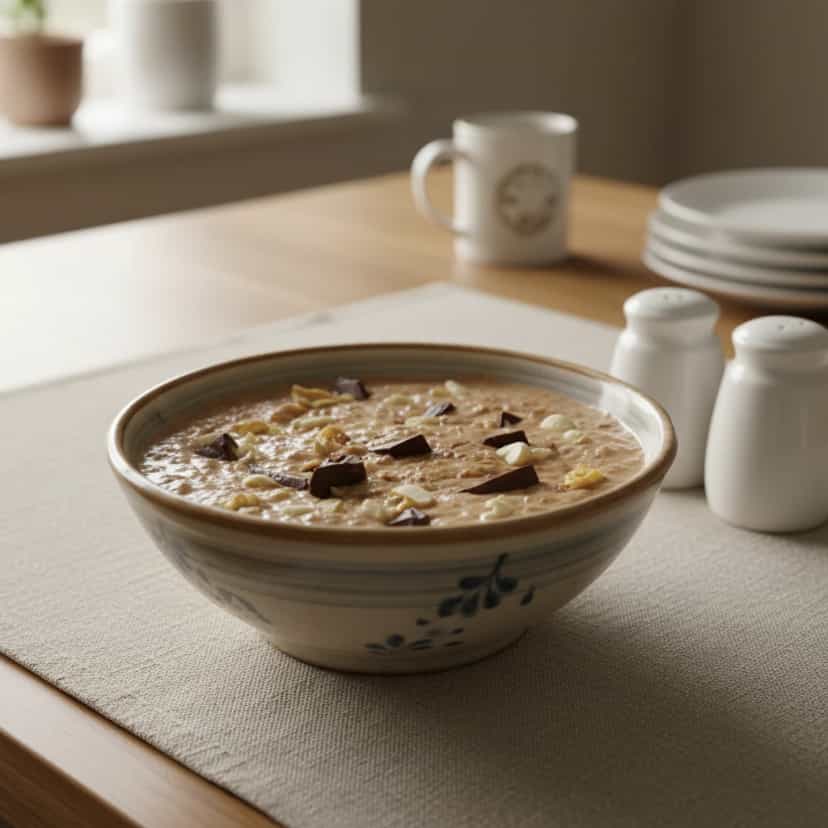 Foto deliciosa de Strogonoff de Chocolate Cremoso pronta para servir - Pudins & Cremes