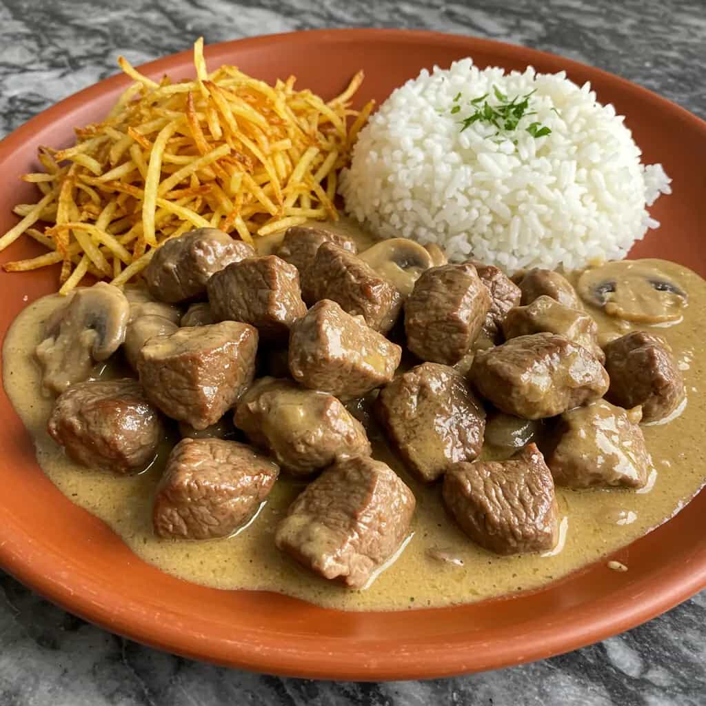 Strogonoff de Filé Simples