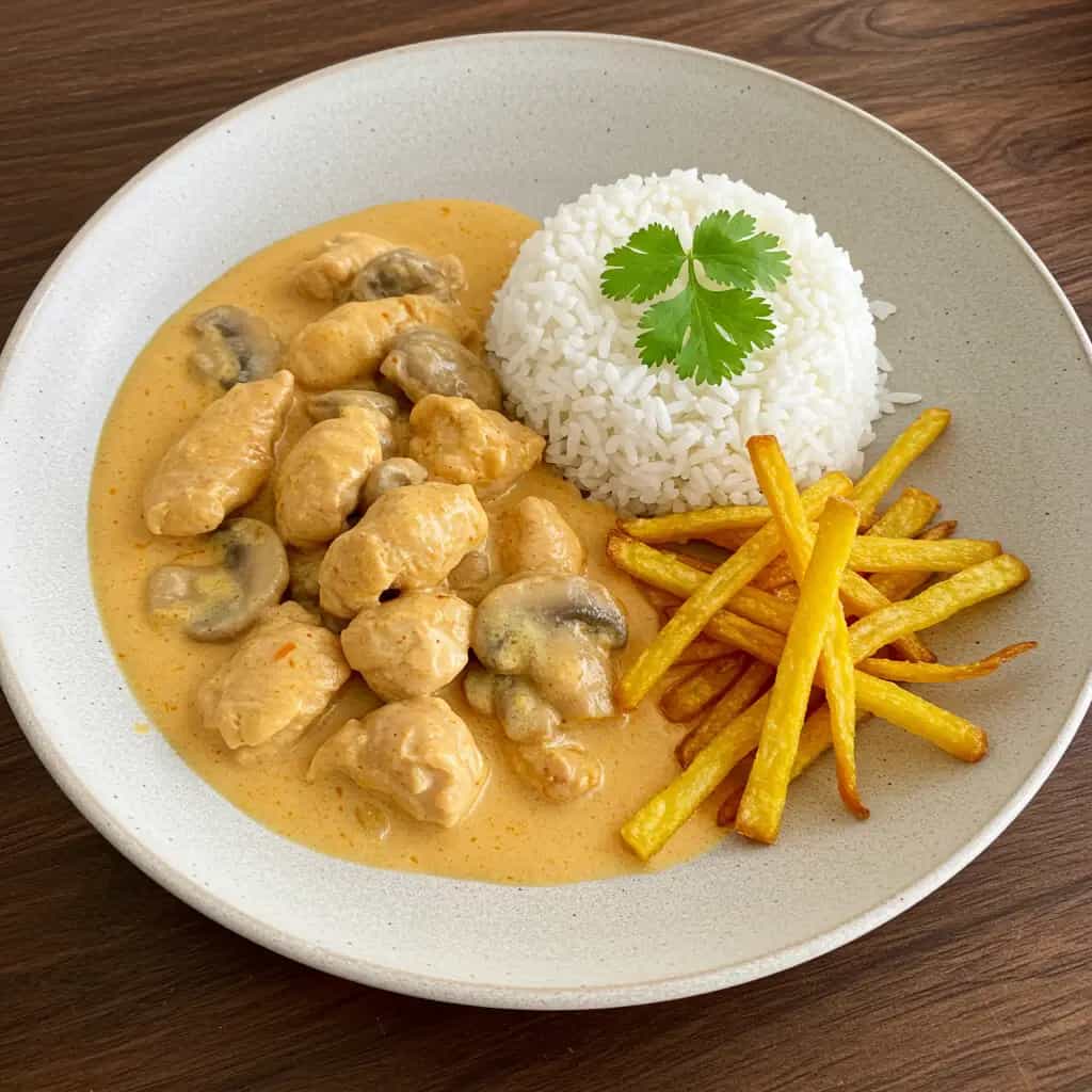 Strogonoff de Frango Cremoso