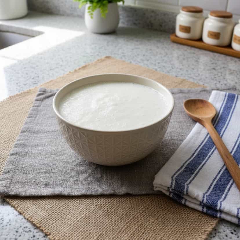 Foto deliciosa de Suco Cremoso de Coco pronta para servir - Sucos & Smoothies